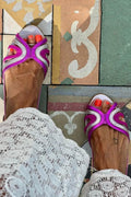 Maren | Slingback Colour-Block Sandal