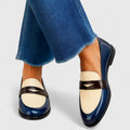 Darcy | Elegant Colour-Block Loafers