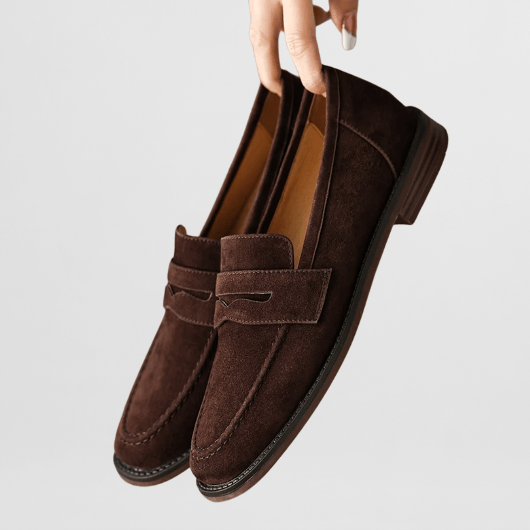Saoirse | Vintage-Style Penny Loafers