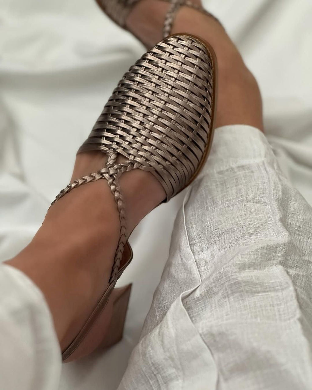 Xenia | Block Heel Pointed-Toe Pump