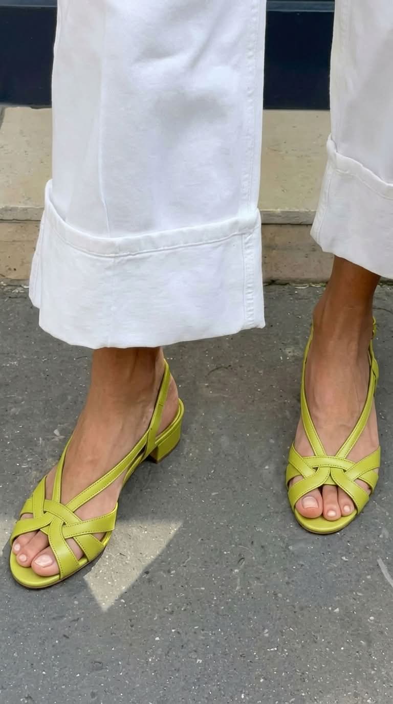 Tansy | Slingback Crossover Sandal