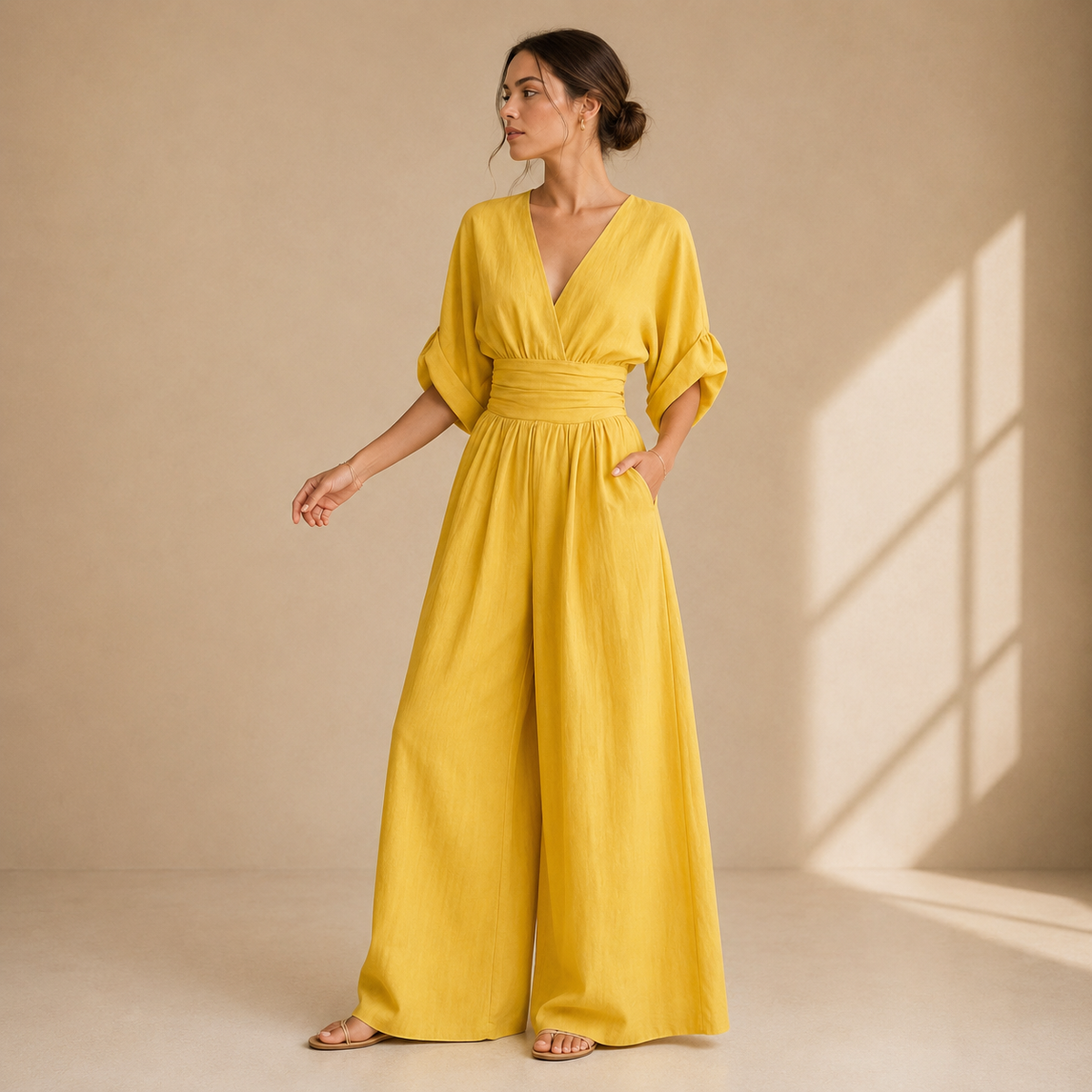 Adele | Elegant Wrap Jumpsuit
