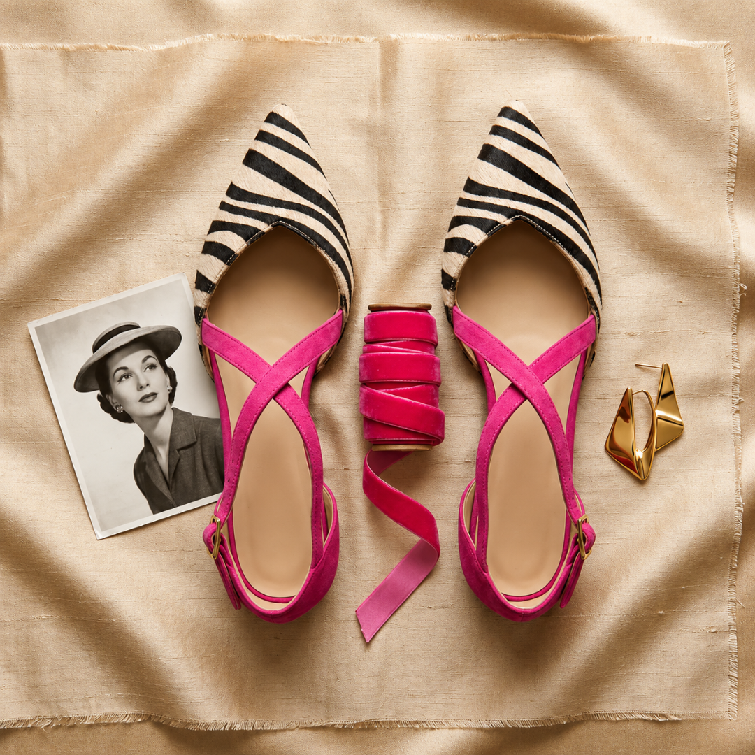 Paloma | Elegant Strappy Ballet Flats