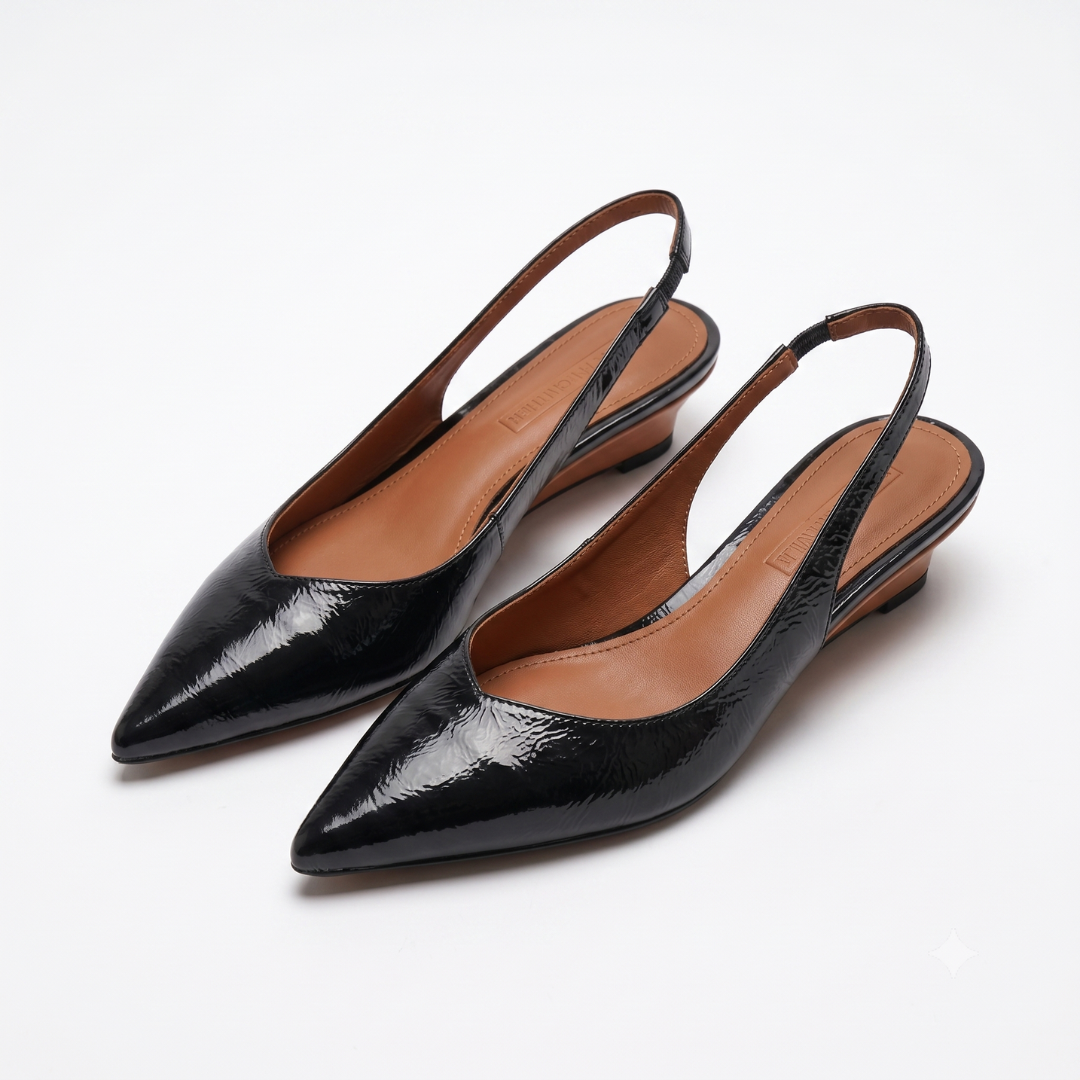 Avery | Pointed Toe Comfort Heels