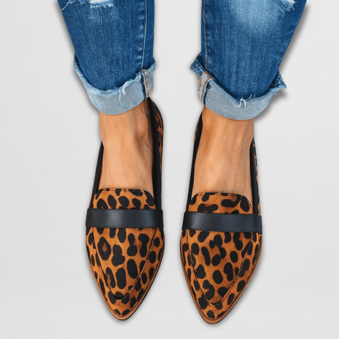 Eleanor | Suede Pointed-Toe Loafers