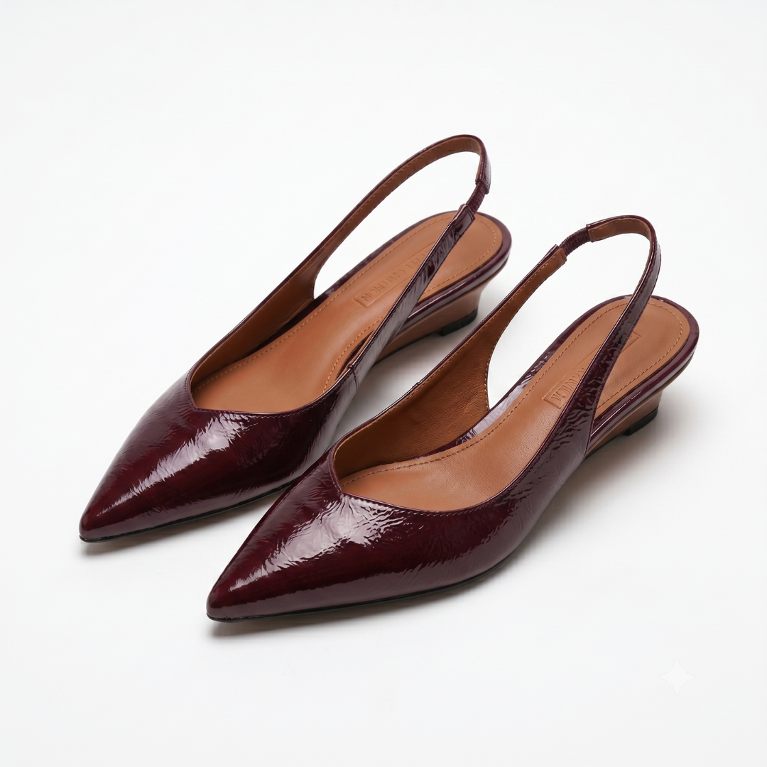Avery | Pointed Toe Comfort Heels
