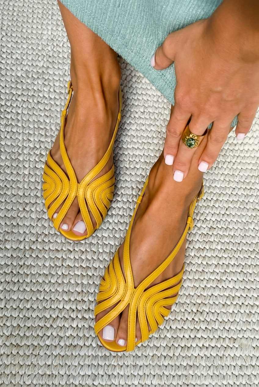 Carmen | Open-Toe Cage Strap Sandal