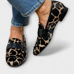 Priya | Leopard-Print Classic Loafers