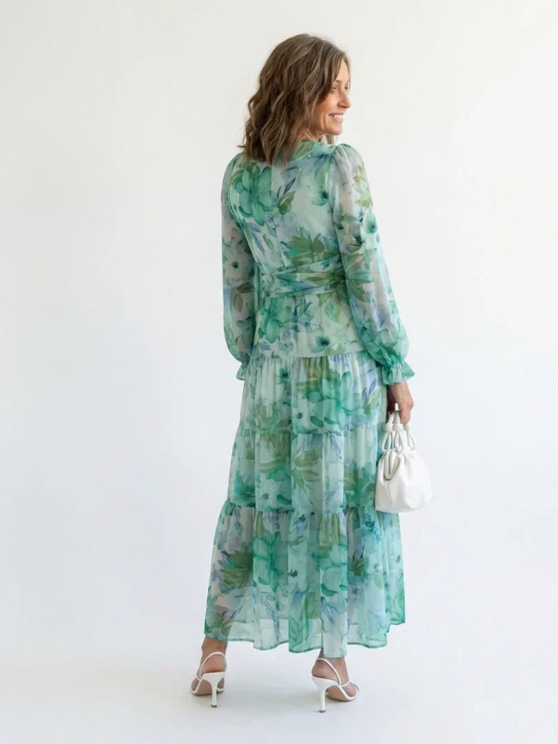 Zadie | Floral Long Sleeve Maxi Dress