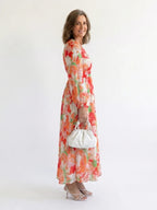 Zadie | Floral Long Sleeve Maxi Dress