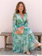 Zadie | Floral Long Sleeve Maxi Dress