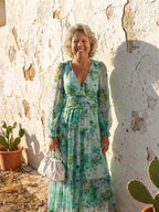 Zadie | Floral Long Sleeve Maxi Dress