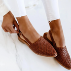 Renata | Woven Slip-On Comfort Shoes