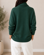 Daphne | Relaxed V-Neck Knit Jumper