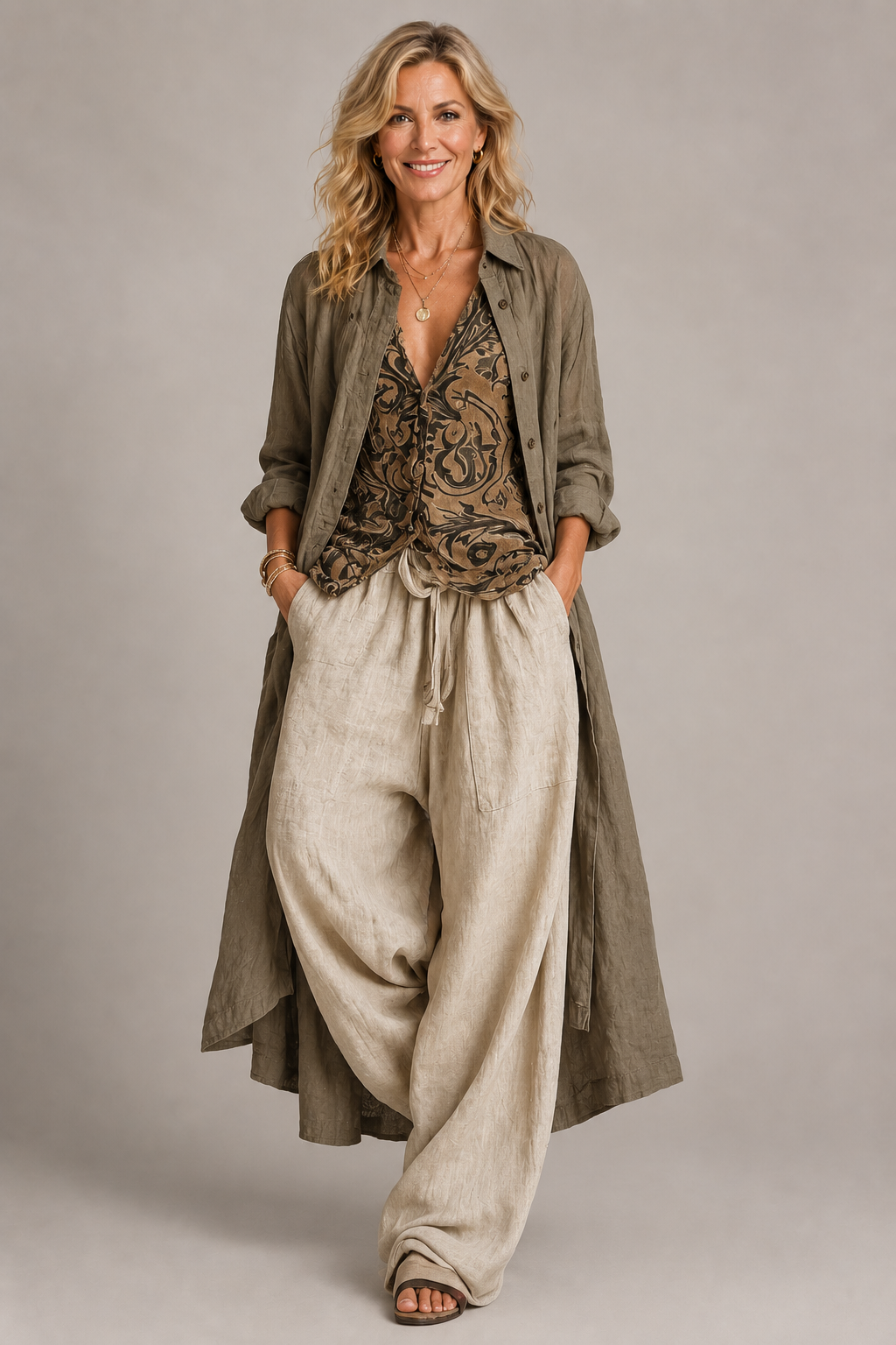 Yvette | Relaxed Three-Piece Co-ord Set