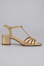 Marlowe | Polished Low Block-Heel Sandals