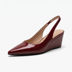 Wren | Refined Slingback Wedge Heels