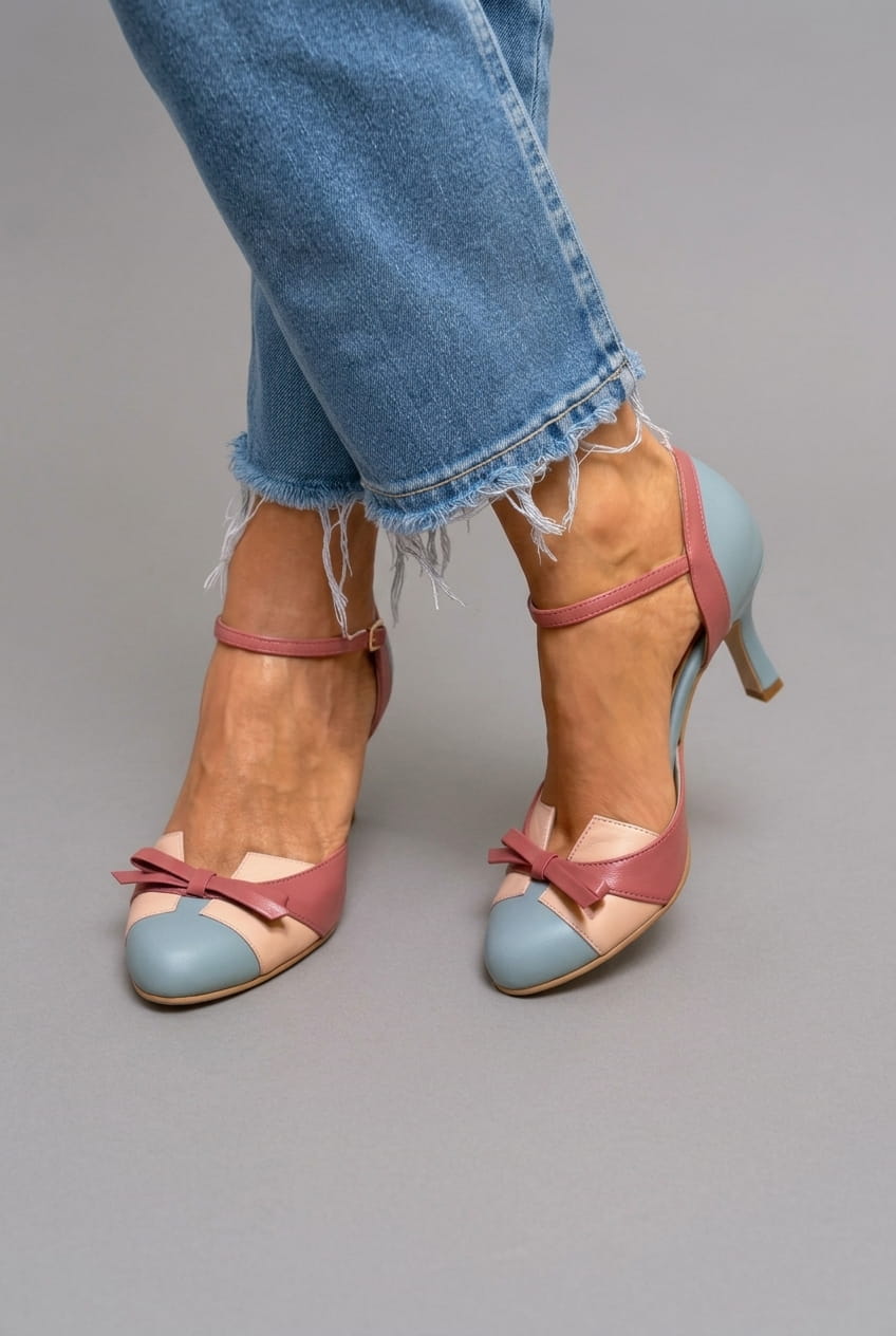 Gia | Vintage-Style Comfort Sandals