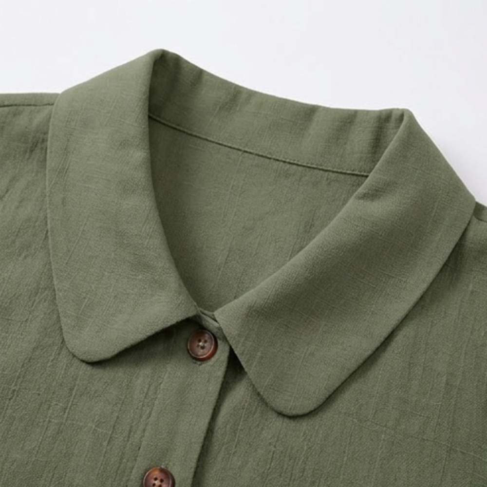 Zora – Women's Airy Collared Summer Top