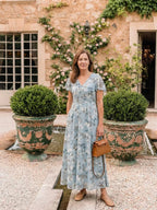 Rosabel | Chiffon Floral Maxi Dress