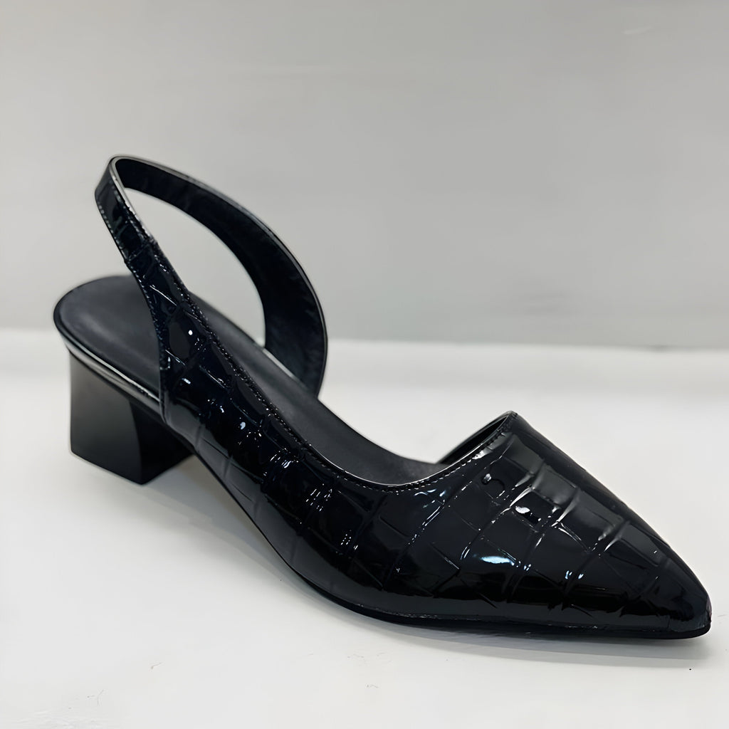 Allison | Block Heels with Wide Toe Box