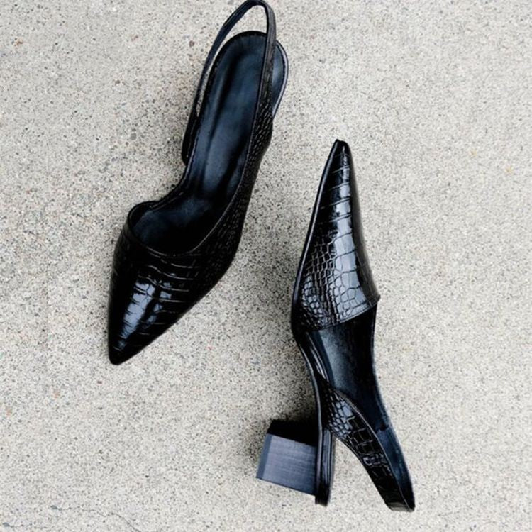 Allison | Block Heels with Wide Toe Box