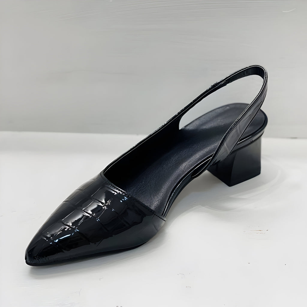 Allison | Block Heels with Wide Toe Box