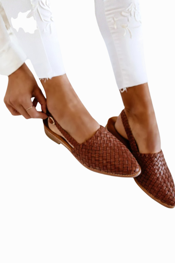 Renata | Woven Slip-On Comfort Shoes