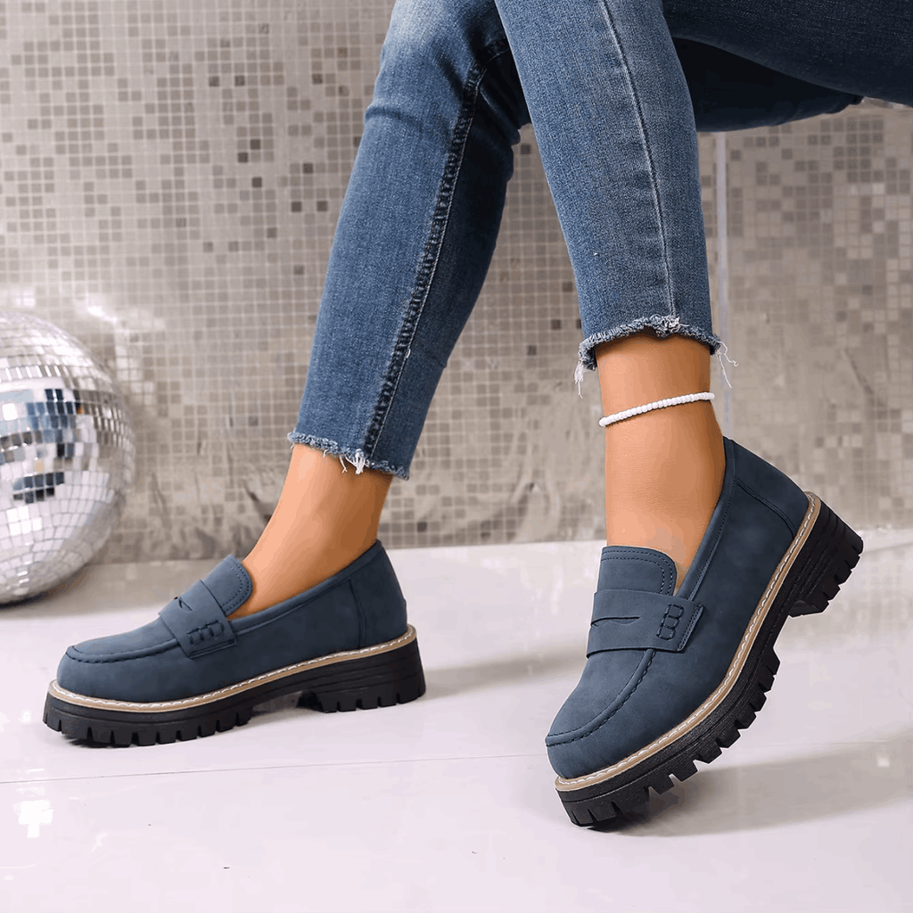 Dulcie | Chunky-Sole Slip-On Loafers