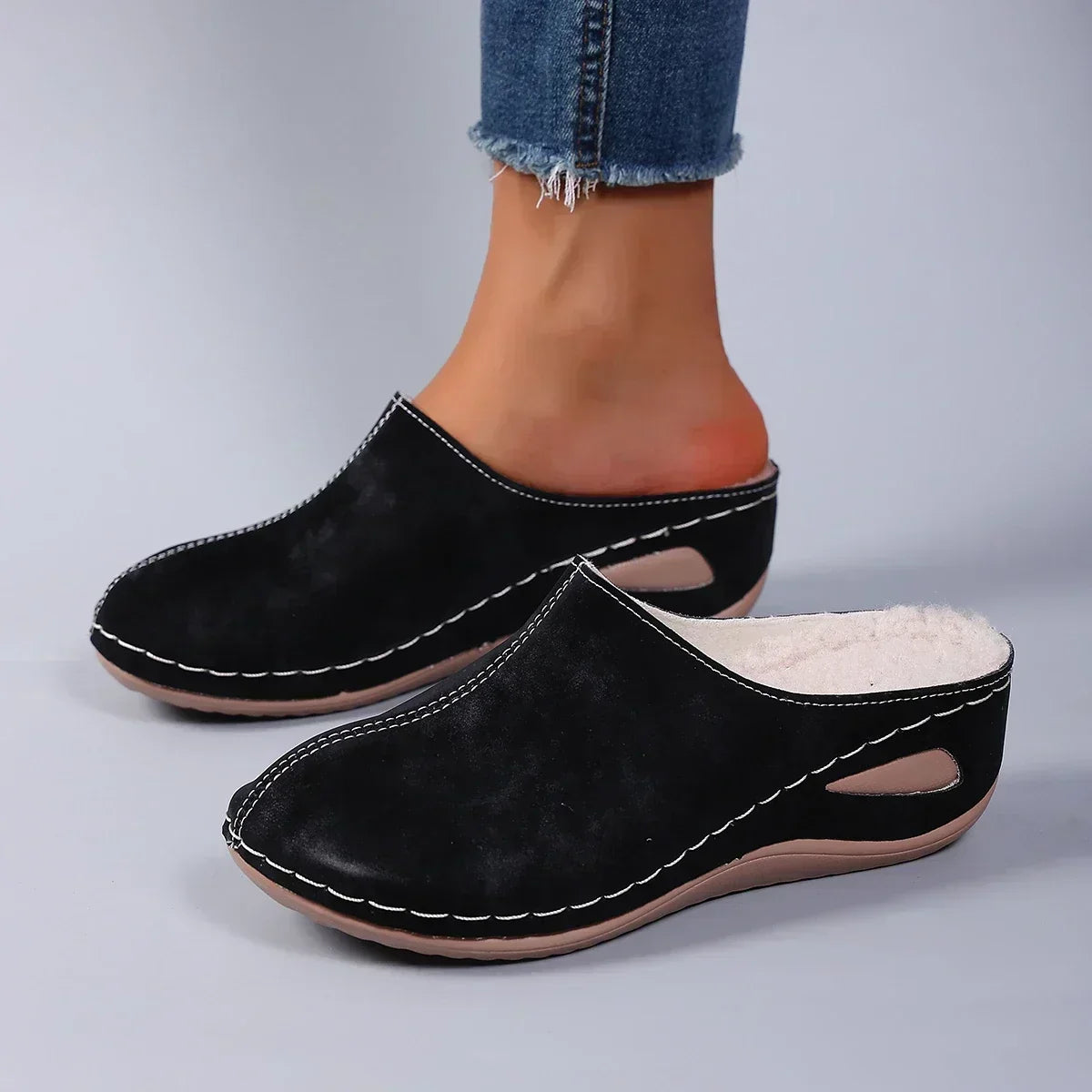 Liana | Warm Cushioned Slippers