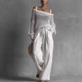Billie | Elegant Off-Shoulder Two-Piece Set