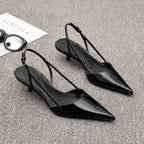 Hollis | Women's Low Heel Slingbacks