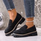 Dulcie | Chunky-Sole Slip-On Loafers