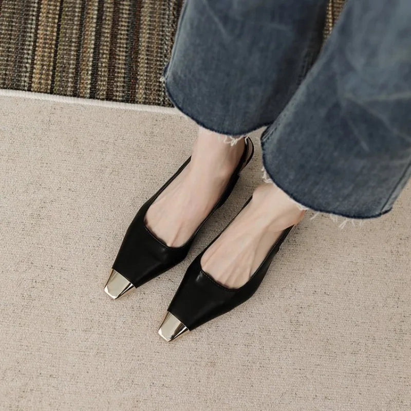 Josie | Slingback Pointed Toe Heels