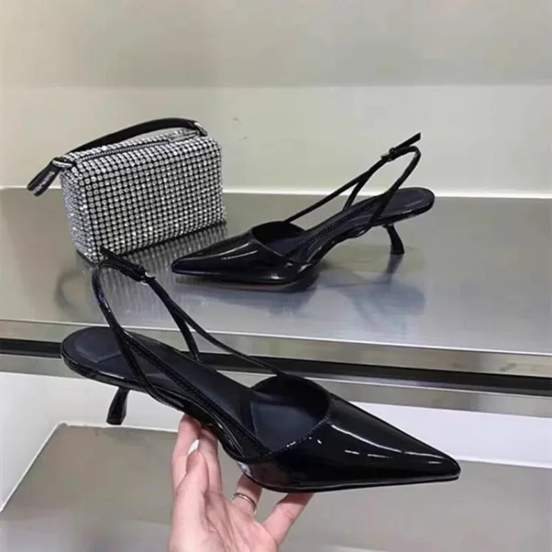 Hollis | Women's Low Heel Slingbacks
