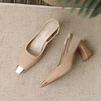Josie | Slingback Pointed Toe Heels