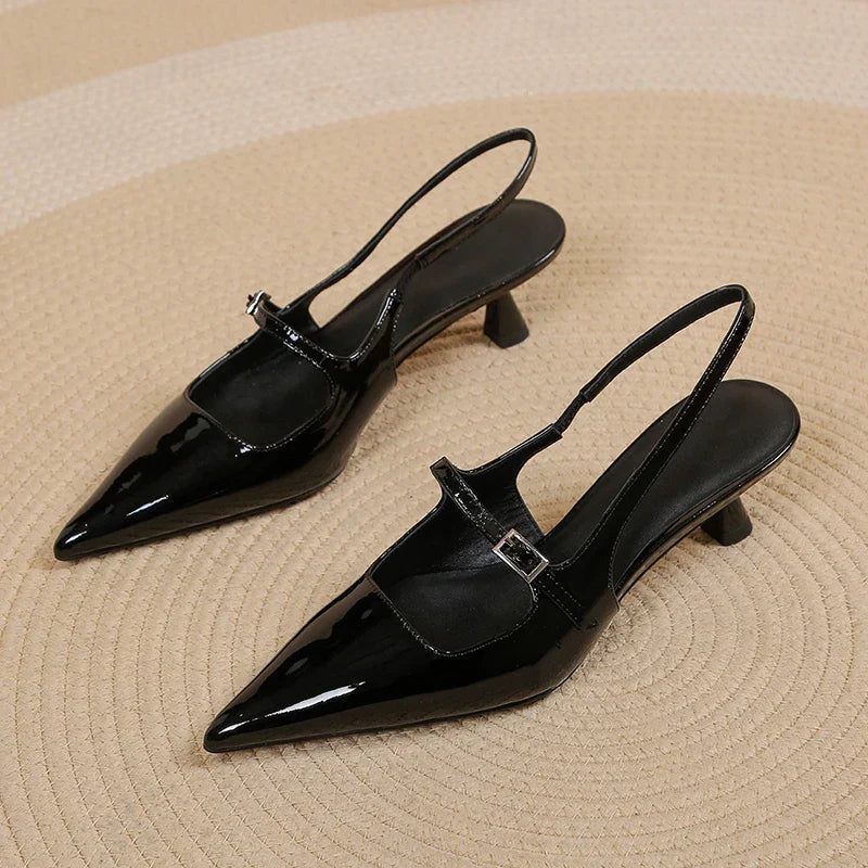 Augusta | Kitten Heel Slingbacks