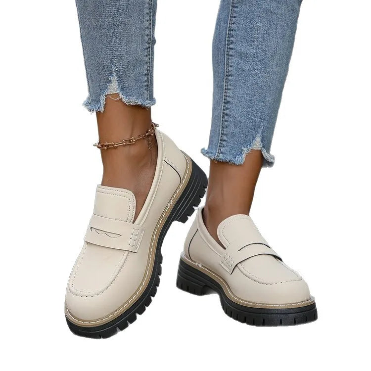 Dulcie | Chunky-Sole Slip-On Loafers
