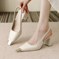 Josie | Slingback Pointed Toe Heels