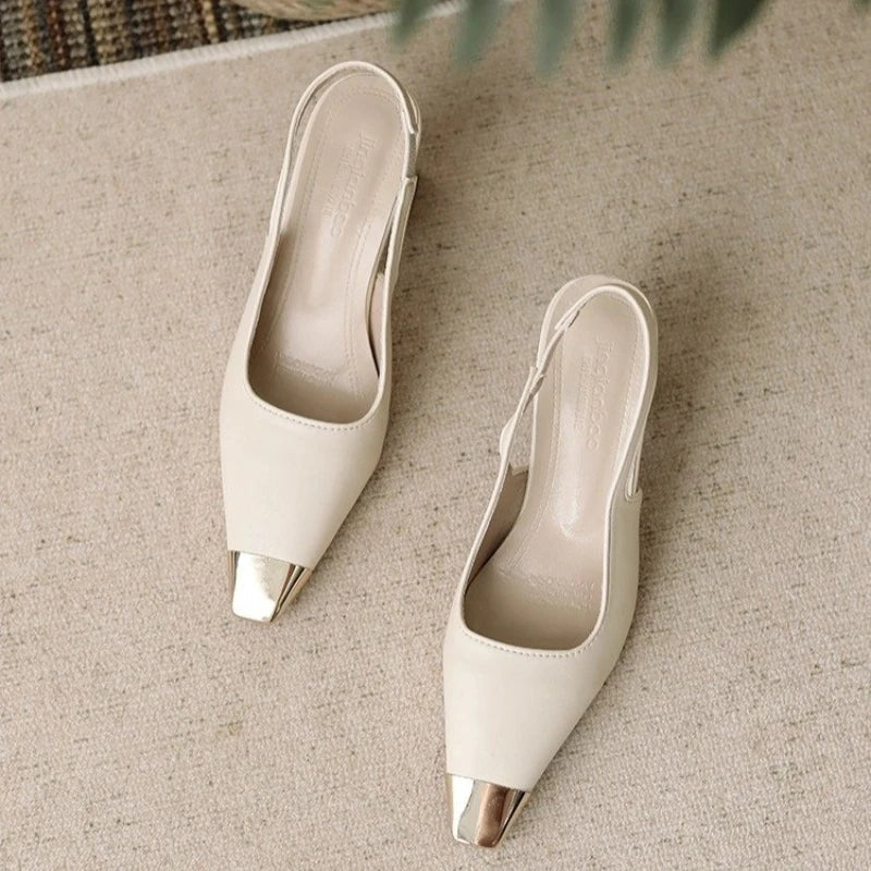 Josie | Slingback Pointed Toe Heels