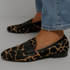 Priya | Leopard-Print Classic Loafers