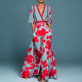 Reva | Floral Wrap Maxi Dress