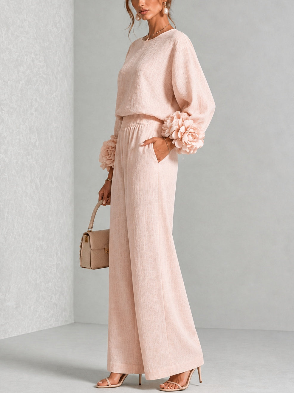 Emery | Two-Piece Floral Cuff Set
