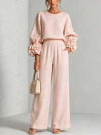 Emery | Two-Piece Floral Cuff Set
