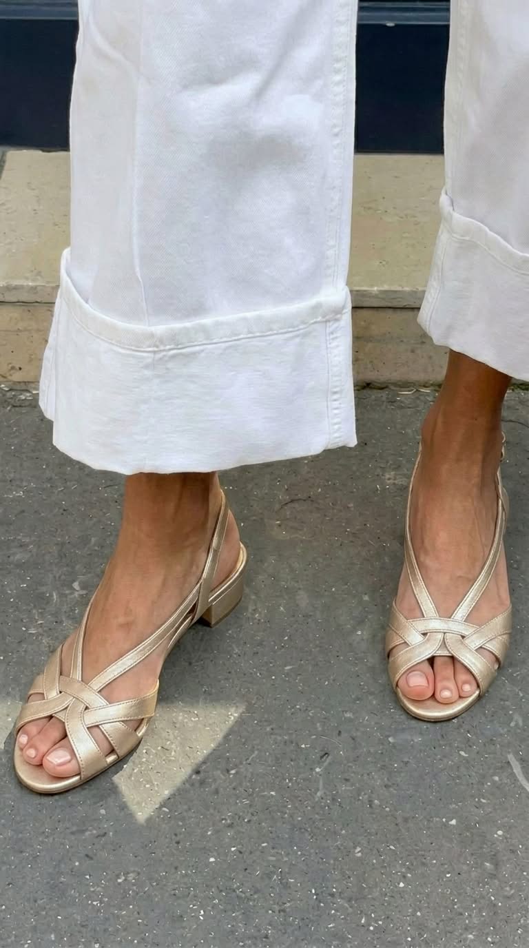 Tansy | Slingback Crossover Sandal