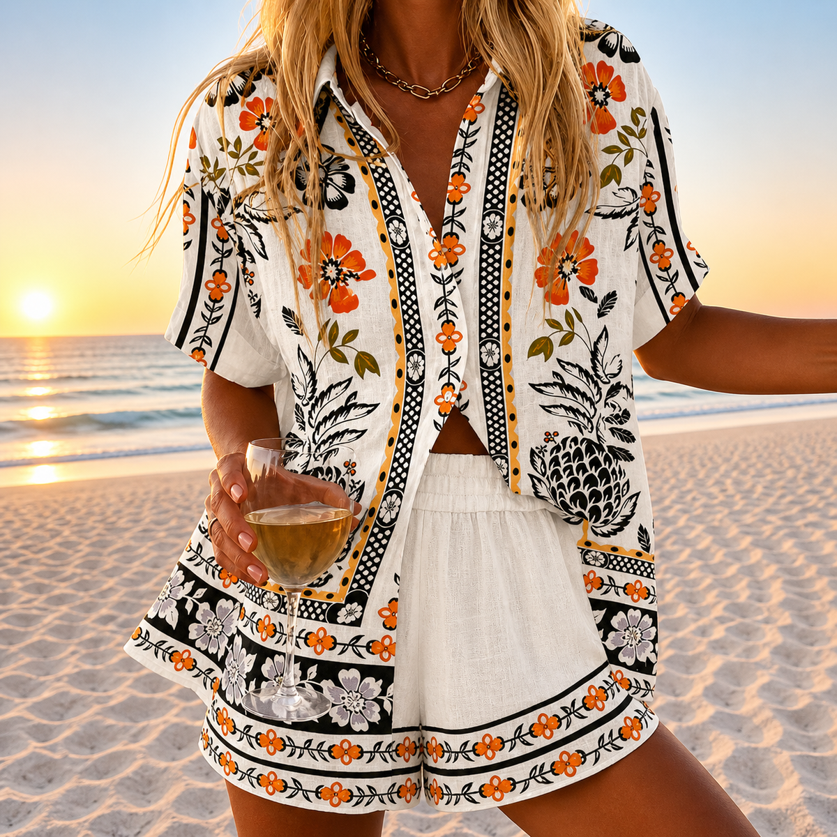 The Abigail Shorts Set