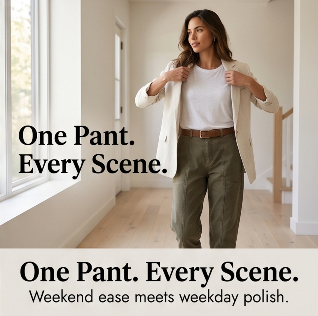 Ruth – Tailored Utility Pants for Office and Weekend
