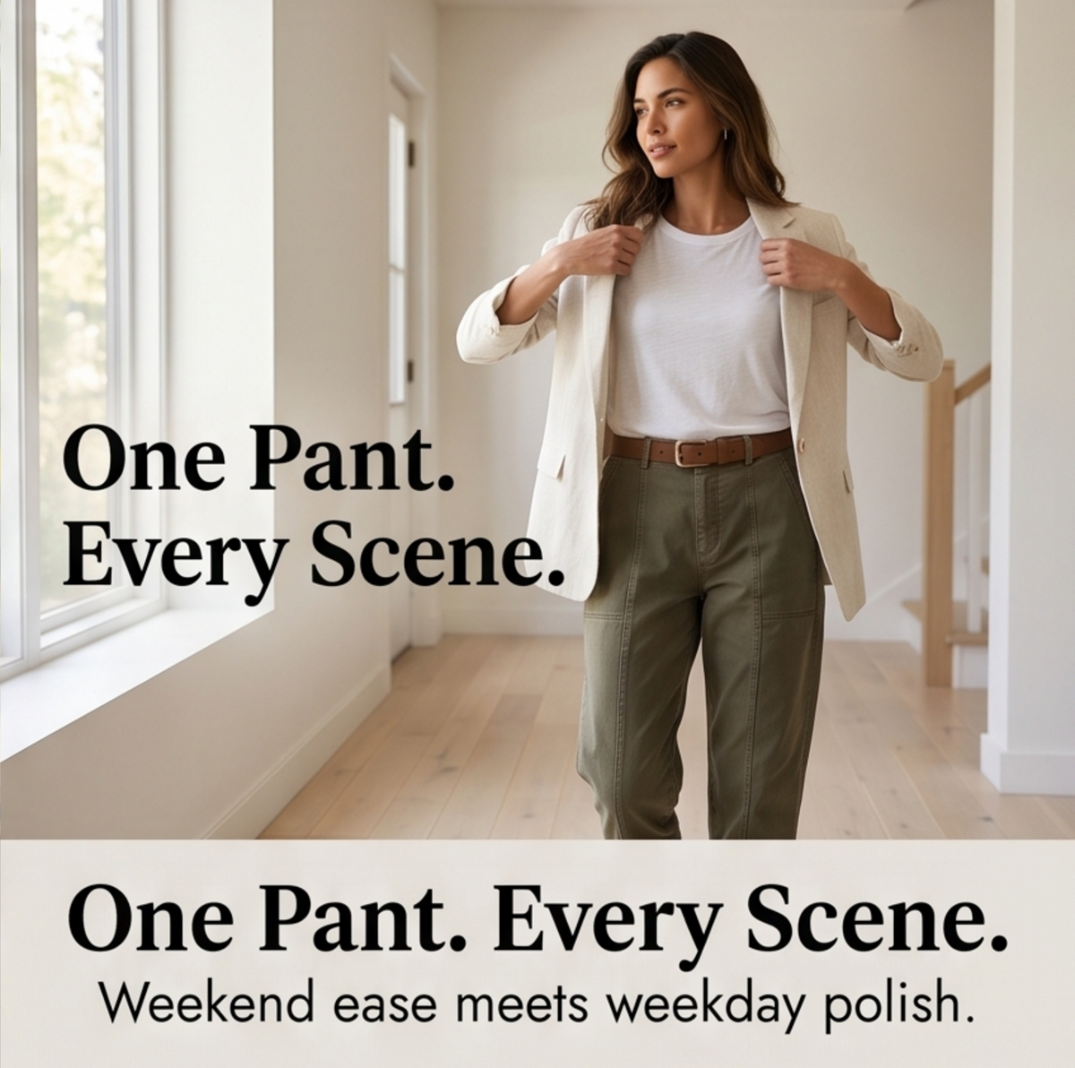 Ruth – Tailored Utility Pants for Office and Weekend