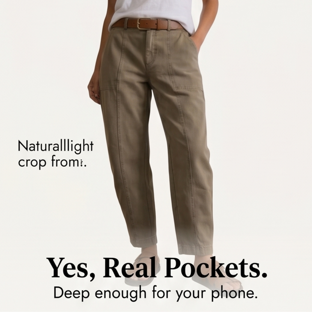 Ruth – Tailored Utility Pants for Office and Weekend