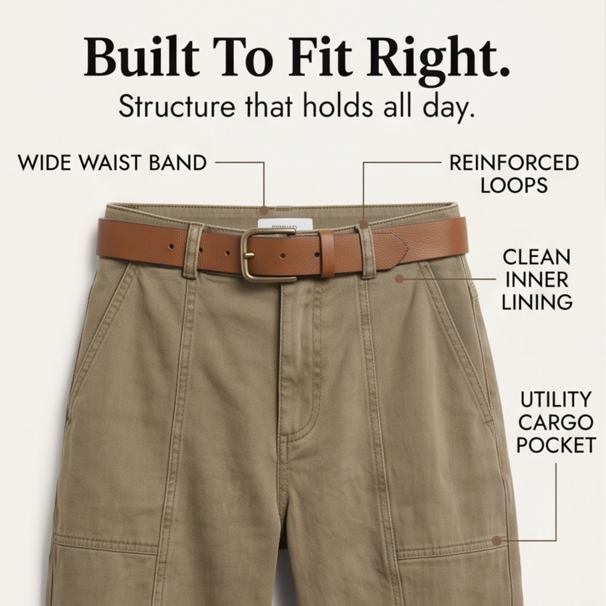 Ruth – Tailored Utility Pants for Office and Weekend